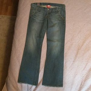 Lucky Lil Maggie ultra low rise flare leg jeans